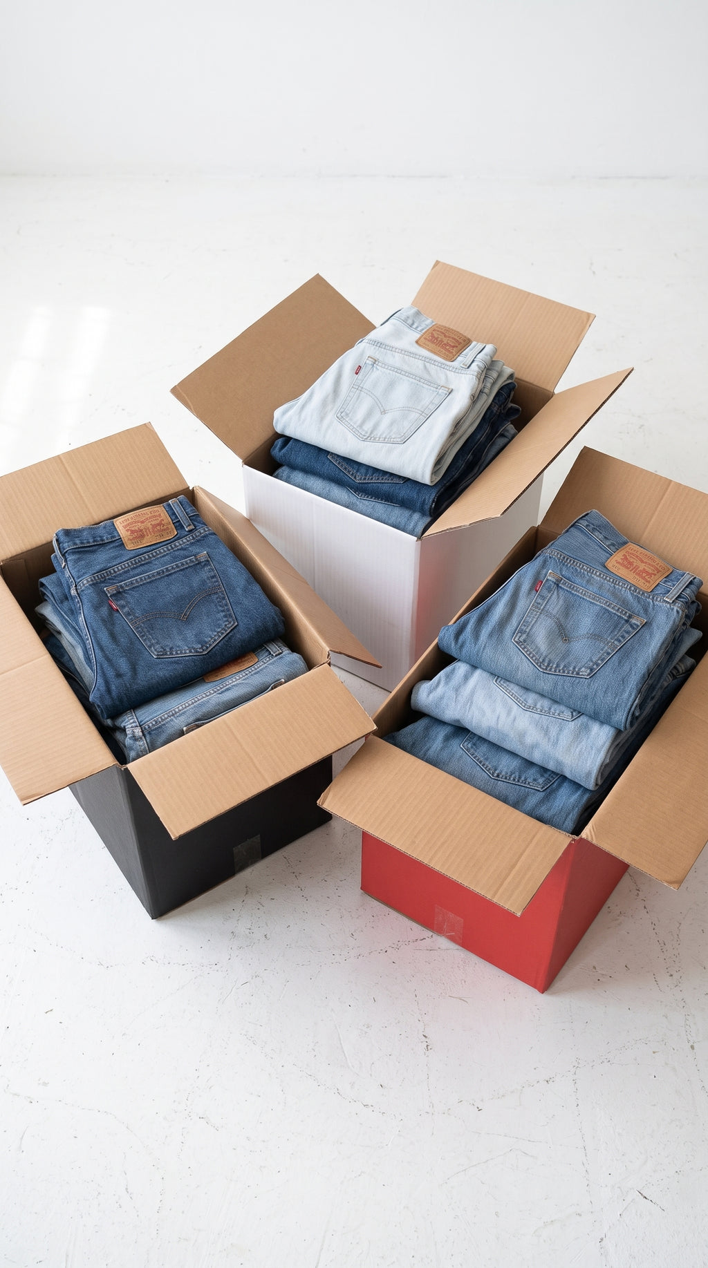 Mix Pantalones Levi's Vintage (501, 505 & 550) – Lotes al Por Mayor