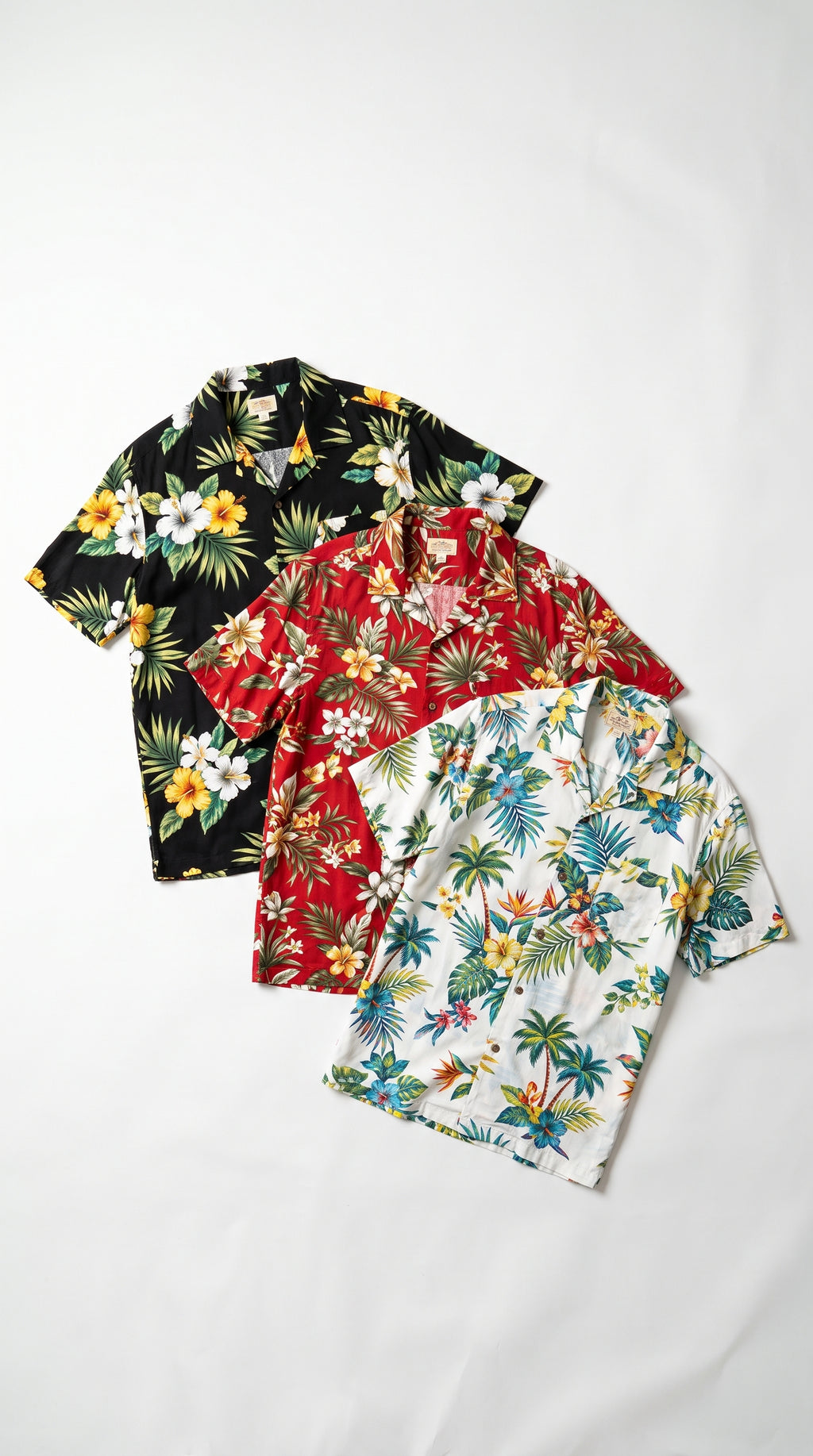 Mix Camisas Hawaianas Vintage